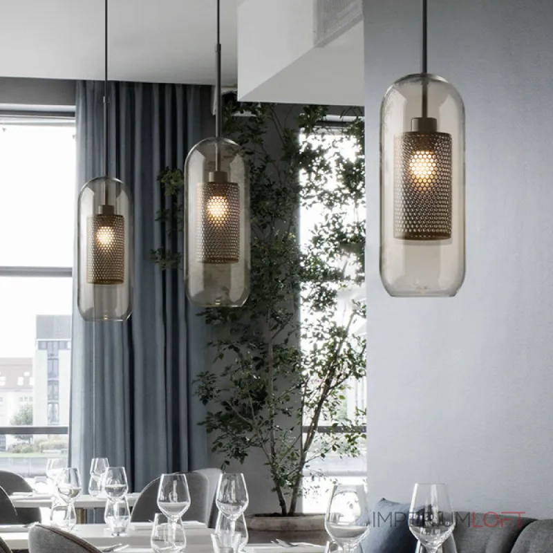 Подвесной светильник CATCH AMBER Pear L D30 Подвесной светильник CATCH AMBER Pear L D30