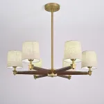 Люстра Jorgenson D85 Beige/Dark wood от ImperiumLoft
