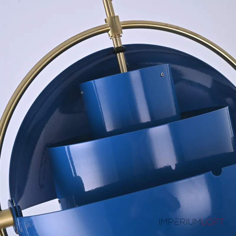 Подвесной светильник Louis Weisdorff Multi-lite Pendant Blue Подвесной светильник Louis Weisdorff Multi-lite Pendant Blue