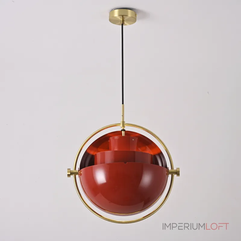 Подвесной светильник Louis Weisdorff Gubi Multi-lite Pendant Red Подвесной светильник Louis Weisdorff Gubi Multi-lite Pendant Red
