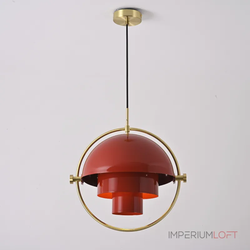 Подвесной светильник Louis Weisdorff Gubi Multi-lite Pendant Red Подвесной светильник Louis Weisdorff Gubi Multi-lite Pendant Red