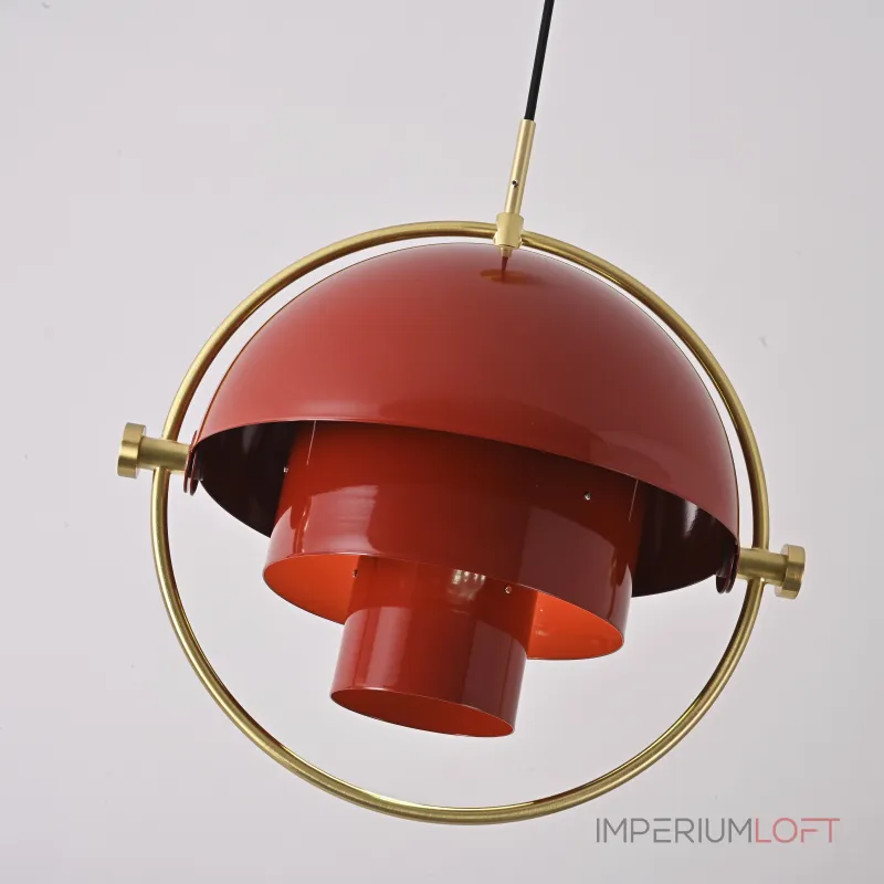 Подвесной светильник Louis Weisdorff Gubi Multi-lite Pendant Red Подвесной светильник Louis Weisdorff Gubi Multi-lite Pendant Red