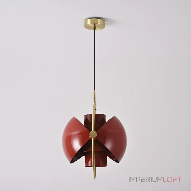 Подвесной светильник Louis Weisdorff Gubi Multi-lite Pendant Red Подвесной светильник Louis Weisdorff Gubi Multi-lite Pendant Red