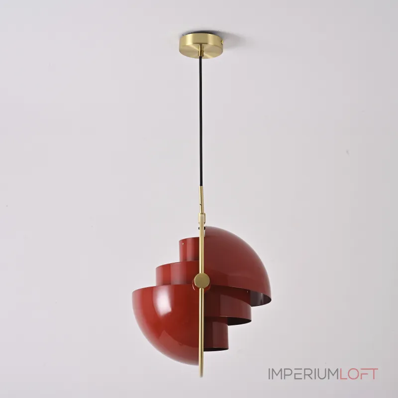 Подвесной светильник Louis Weisdorff Gubi Multi-lite Pendant Red Подвесной светильник Louis Weisdorff Gubi Multi-lite Pendant Red