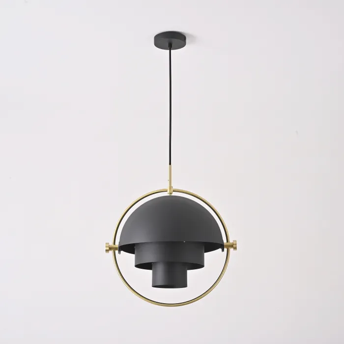 Люстра Louis Weisdorff Gubi Multi-lite Suspension Lamp Black от ImperiumLoft