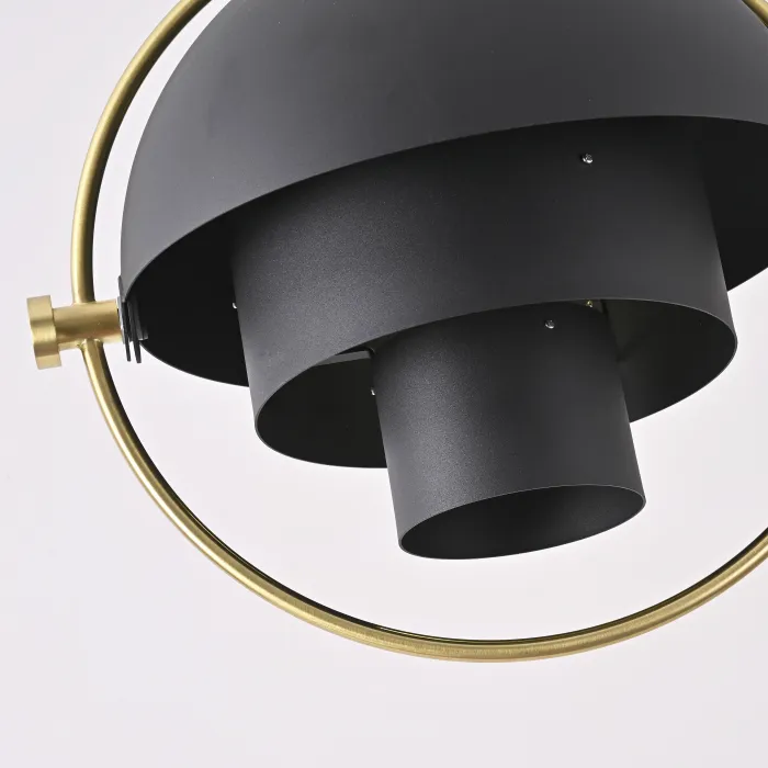 Люстра Louis Weisdorff Gubi Multi-lite Suspension Lamp Black от ImperiumLoft