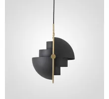 Люстра Louis Weisdorff Gubi Multi-lite Suspension Lamp Black