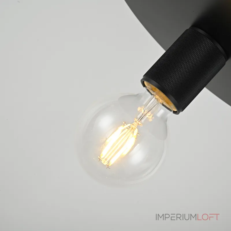 Подвесной светильник RH Utilitaire Disk Shade Pendant Black от ImperiumLoft Подвесной светильник RH Utilitaire Disk Shade Pendant Black от ImperiumLoft