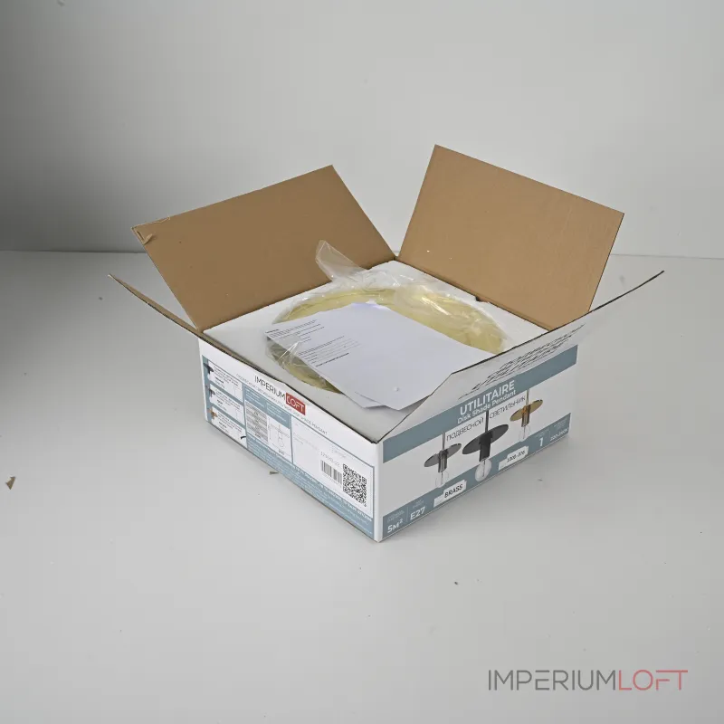 Подвесной светильник RH Utilitaire Disk Shade Pendant Brass от ImperiumLoft Подвесной светильник RH Utilitaire Disk Shade Pendant Brass от ImperiumLoft