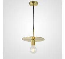 Подвесной светильник RH Utilitaire Disk Shade Pendant Brass