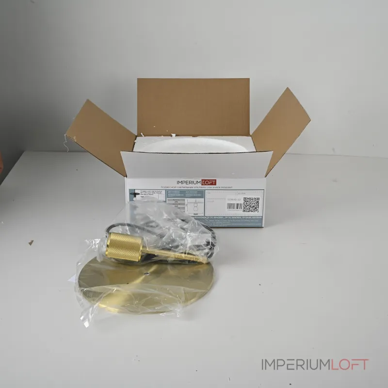 Подвесной светильник RH Utilitaire Disk Shade Pendant Brass от ImperiumLoft Подвесной светильник RH Utilitaire Disk Shade Pendant Brass от ImperiumLoft