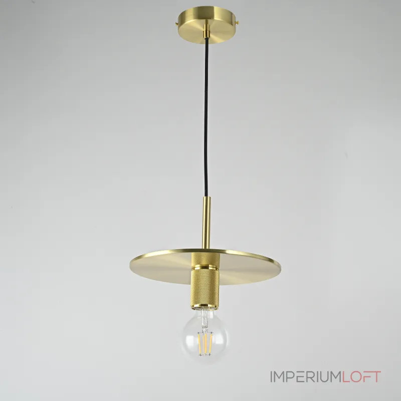 Подвесной светильник RH Utilitaire Disk Shade Pendant Brass от ImperiumLoft Подвесной светильник RH Utilitaire Disk Shade Pendant Brass от ImperiumLoft