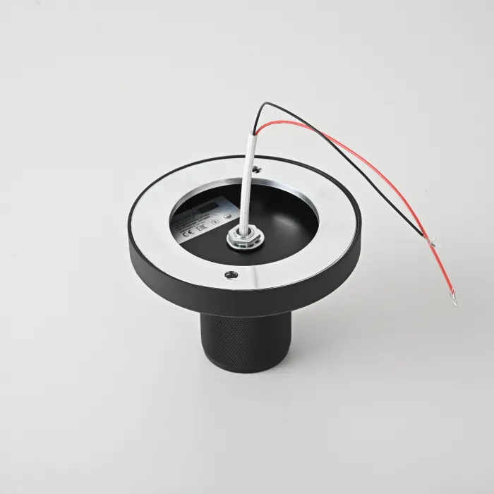 Потолочный светильник RH Utilitaire Socket Flushmount Black от ImperiumLoft