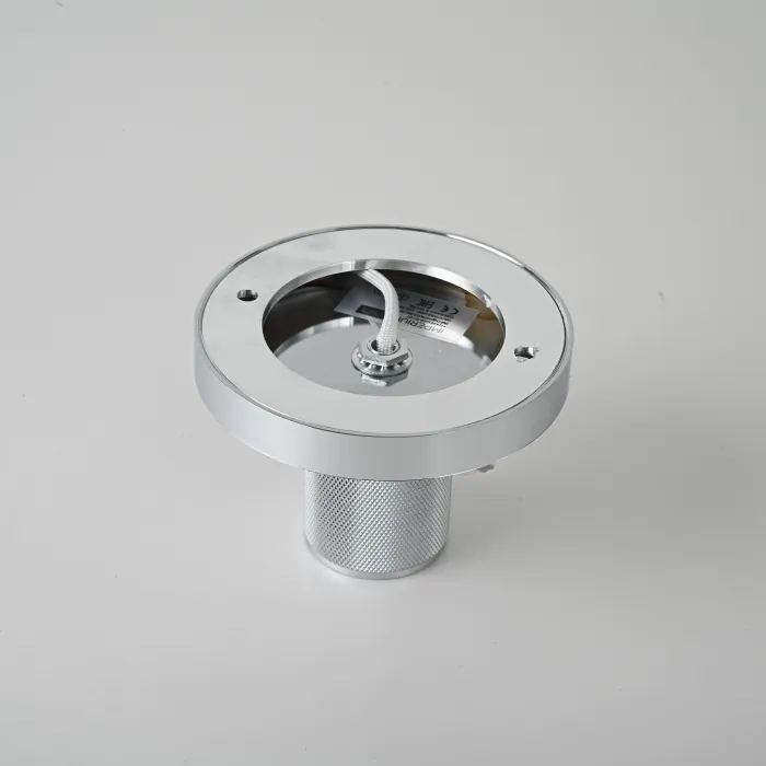 Потолочный светильник RH Utilitaire Socket Flushmount Silver от ImperiumLoft