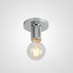 Потолочный светильник RH Utilitaire Socket Flushmount Silver от ImperiumLoft