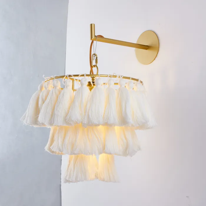 Настенный светильник TASSEL WALL Бежевый от ImperiumLoft