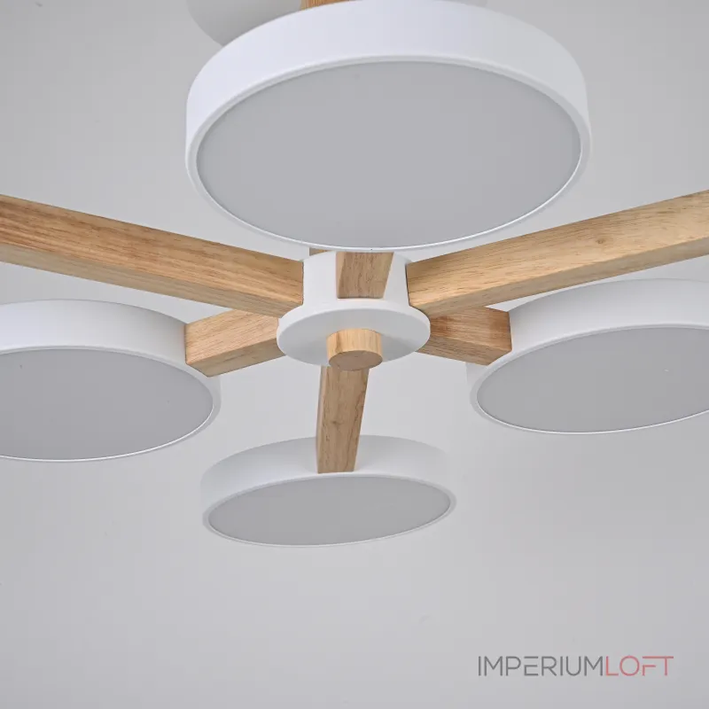 Потолочный светильник TURNA L6 White от ImperiumLoft Потолочный светильник TURNA L6 White от ImperiumLoft