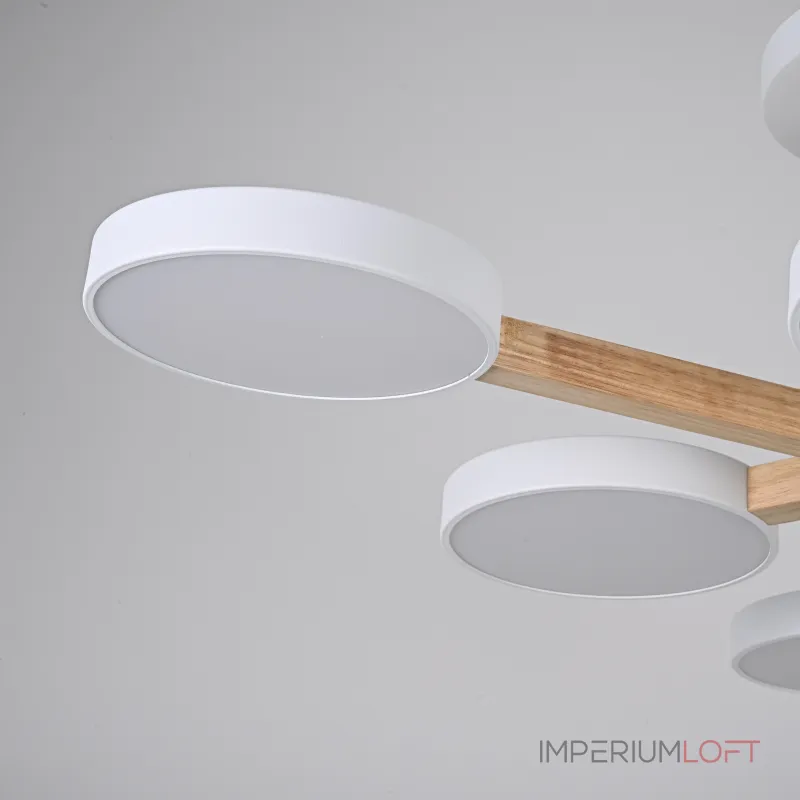 Потолочный светильник TURNA L6 White от ImperiumLoft Потолочный светильник TURNA L6 White от ImperiumLoft