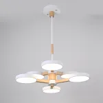 Подвесная люстра TURNA DBL L6 White от ImperiumLoft