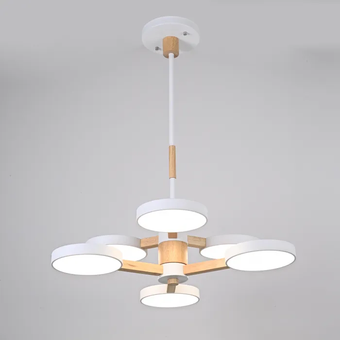 Подвесная люстра TURNA DBL L6 White от ImperiumLoft
