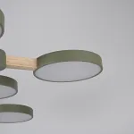 Подвесная люстра TURNA Хаки от ImperiumLoft
