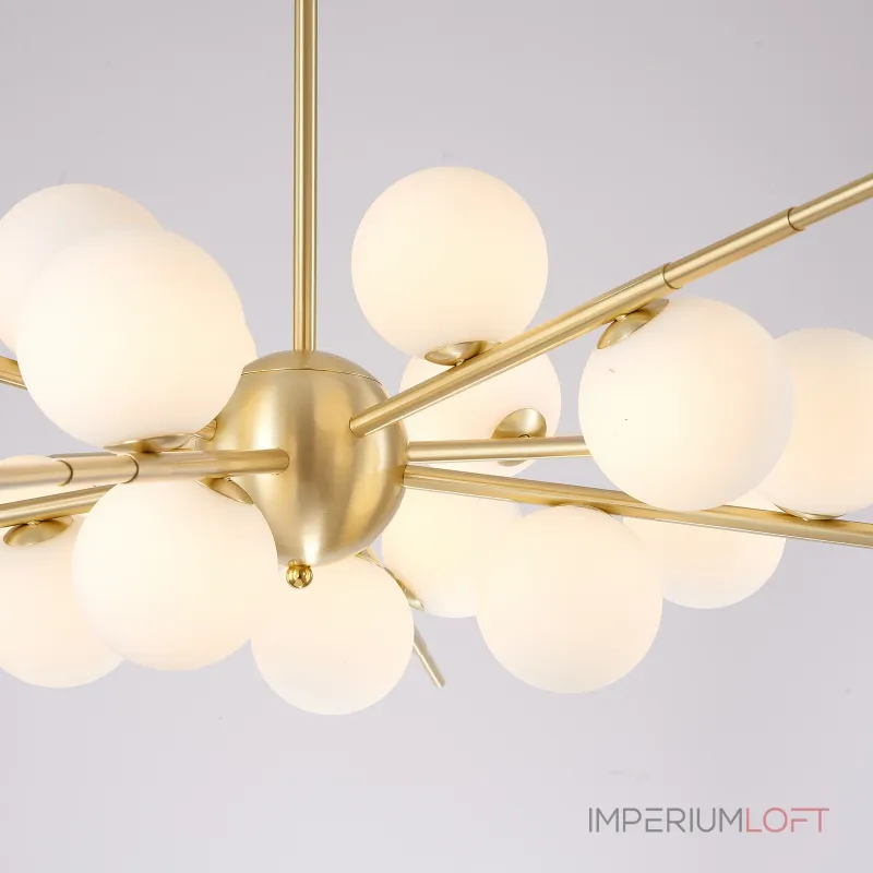 Люстра на штанге Cherry Bomb 16 balls Gold Люстра на штанге Cherry Bomb 16 balls Gold