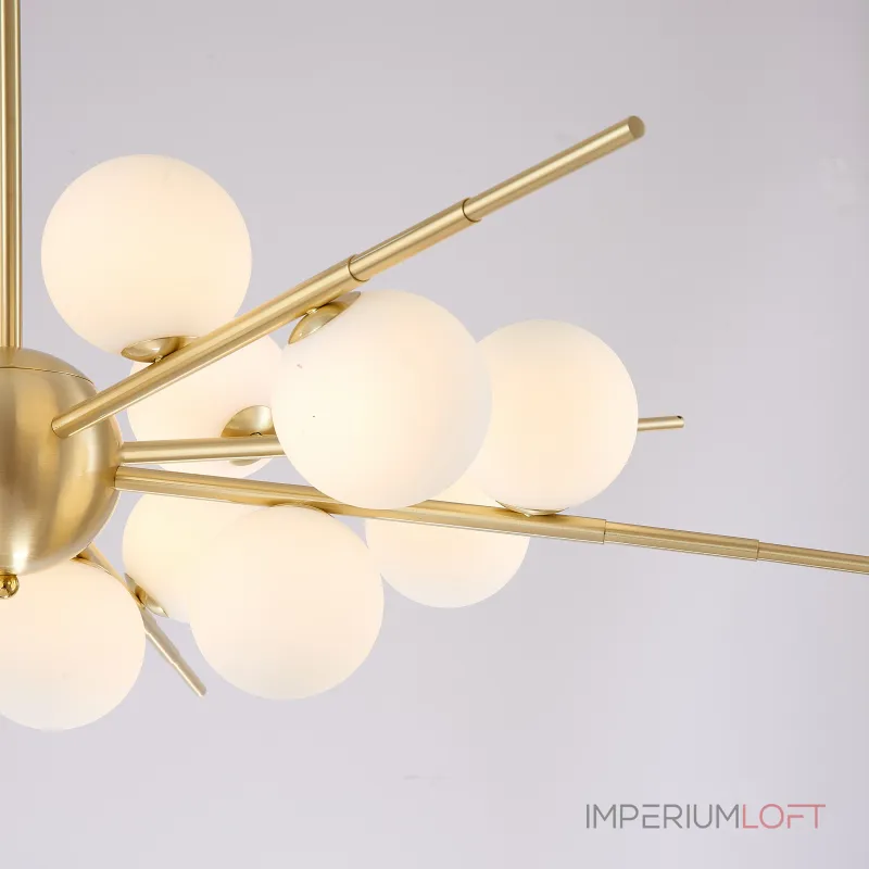 Люстра на штанге Cherry Bomb 16 balls Gold Люстра на штанге Cherry Bomb 16 balls Gold