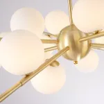 Люстра Cherry Bomb 16 balls Gold от ImperiumLoft