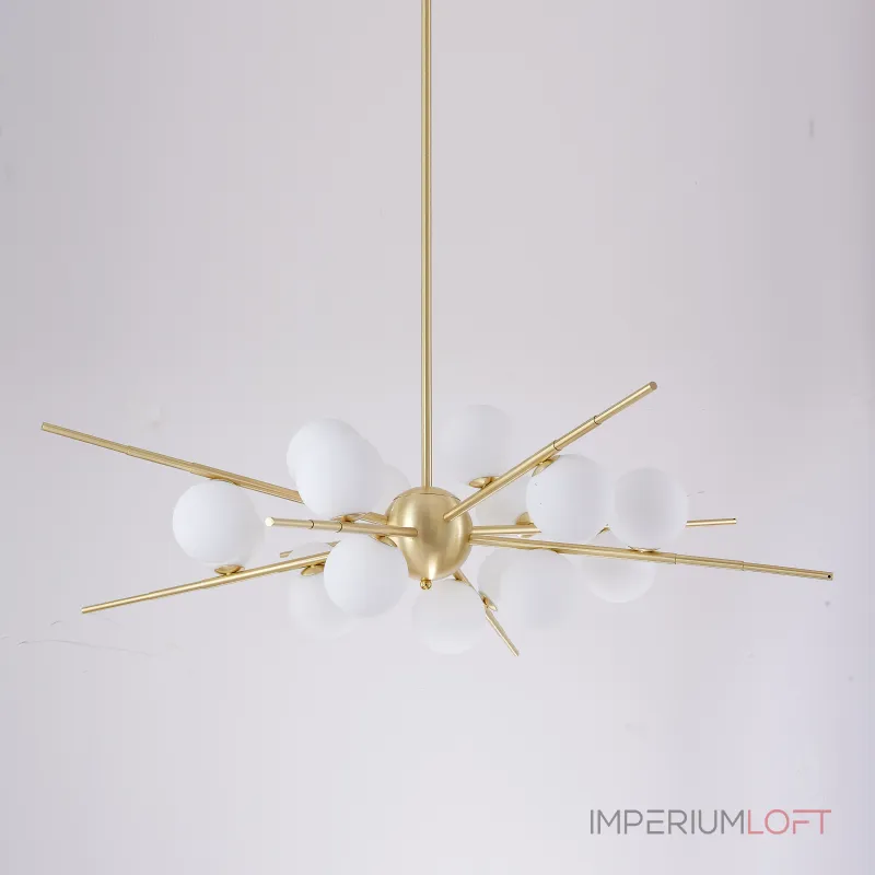 Люстра на штанге Cherry Bomb 16 balls Gold Люстра на штанге Cherry Bomb 16 balls Gold