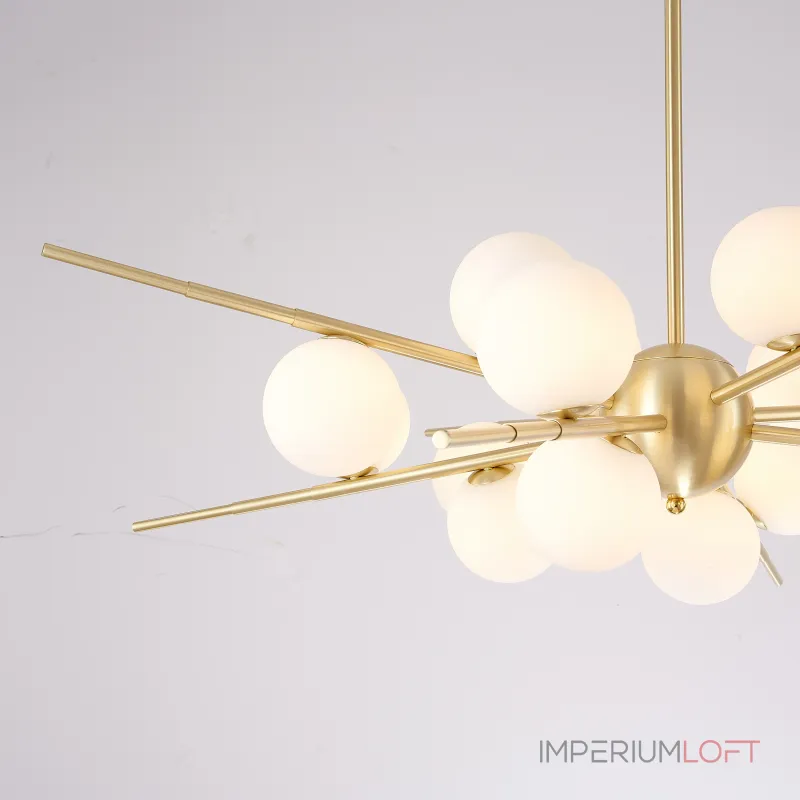 Люстра на штанге Cherry Bomb 16 balls Gold Люстра на штанге Cherry Bomb 16 balls Gold