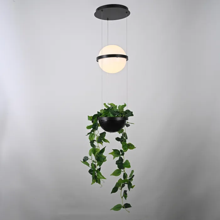 Подвесной светильник PALMA Wall lamp шар + вазон от ImperiumLoft