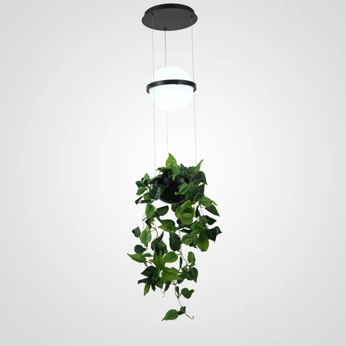 Подвесной светильник PALMA Wall lamp шар + вазон от ImperiumLoft