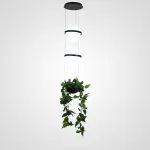 Подвесной светильник PALMA Wall lamp 2 шара + 1 вазон от ImperiumLoft