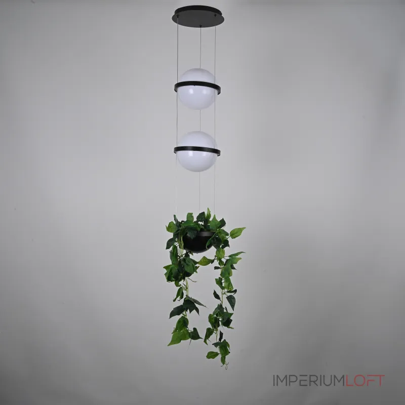 Подвесной светильник PALMA Wall lamp 2 шара + 1 вазон Подвесной светильник PALMA Wall lamp 2 шара + 1 вазон