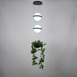 Подвесной светильник PALMA Wall lamp 2 шара + 1 вазон от ImperiumLoft