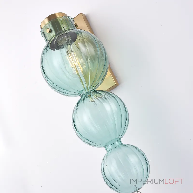 Бра Heathfield Lighting - Medina Wall brass/blue от ImperiumLoft Бра Heathfield Lighting - Medina Wall brass/blue от ImperiumLoft