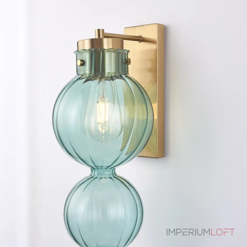 Бра Heathfield Lighting - Medina Wall brass/blue от ImperiumLoft Бра Heathfield Lighting - Medina Wall brass/blue от ImperiumLoft