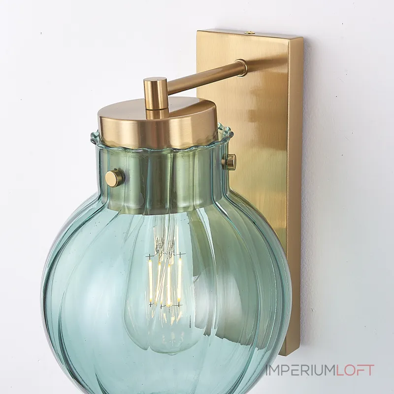 Бра Heathfield Lighting - Medina Wall brass/blue от ImperiumLoft Бра Heathfield Lighting - Medina Wall brass/blue от ImperiumLoft