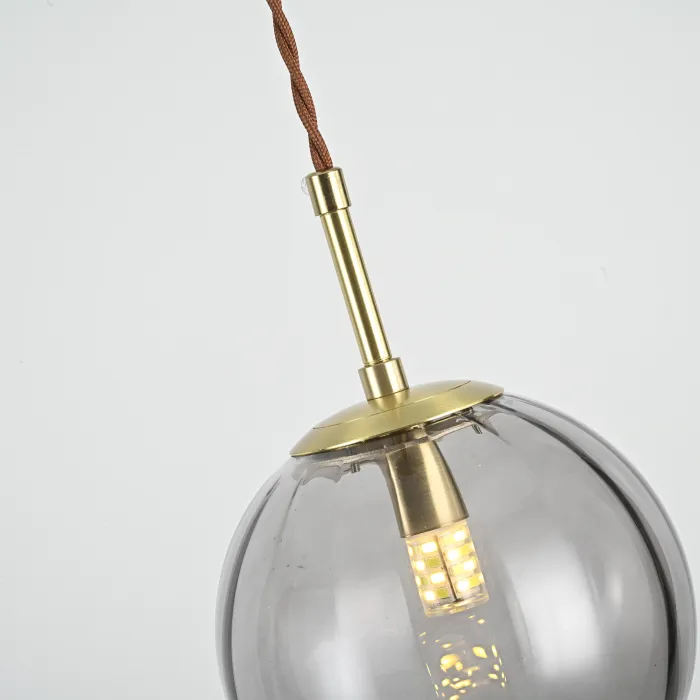 Подвесной светильник ASKA D200 Gray от ImperiumLoft