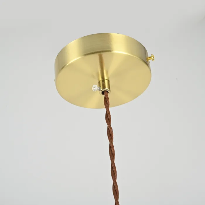 Подвесной светильник ASKA D200 Amber от ImperiumLoft