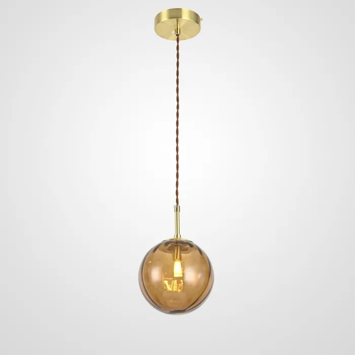 Подвесной светильник ASKA D200 Amber от ImperiumLoft