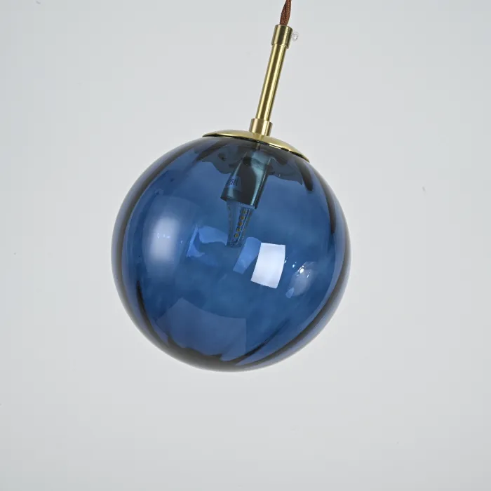 Подвесной светильник ASKA D200 Blue от ImperiumLoft