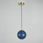 Подвесной светильник ASKA D200 Blue от ImperiumLoft