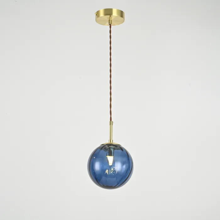 Подвесной светильник ASKA D200 Blue от ImperiumLoft