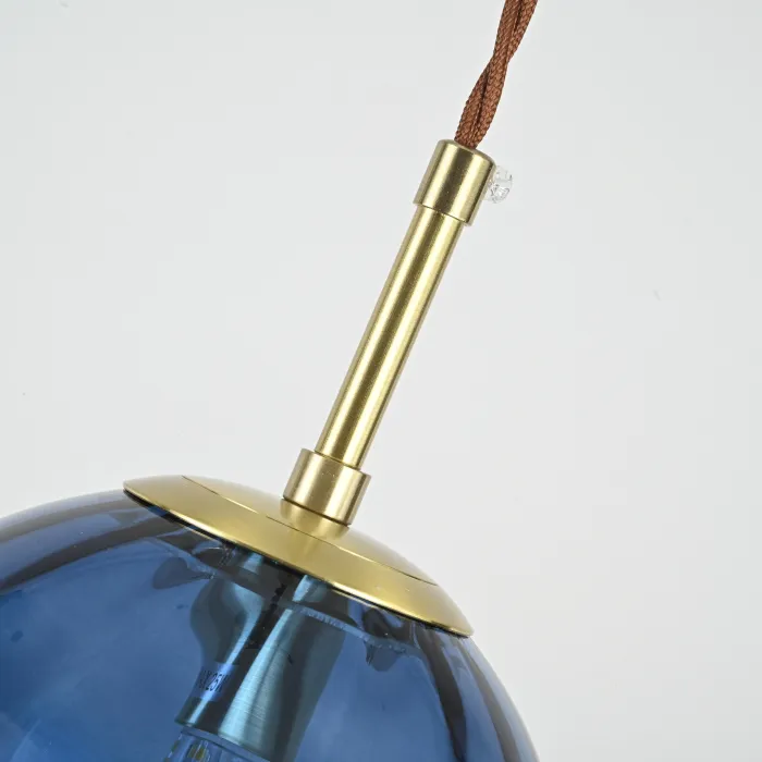Подвесной светильник ASKA D200 Blue от ImperiumLoft
