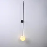Настенный светильник LINES Ball 150 Black от ImperiumLoft