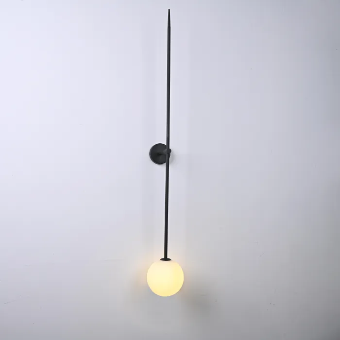 Настенный светильник LINES Ball 150 Black от ImperiumLoft
