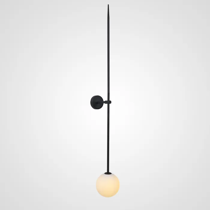 Настенный светильник LINES Ball 150 Black от ImperiumLoft