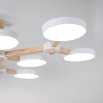 Подвесная люстра TURNA Белый от ImperiumLoft
