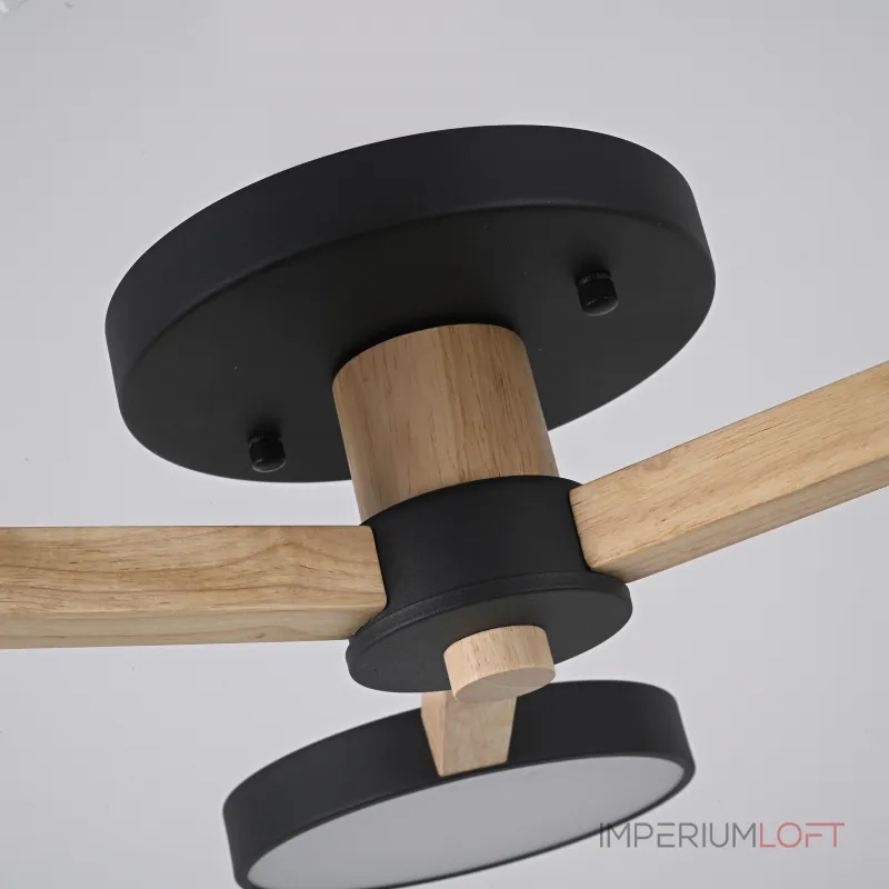 Потолочная люстра TURNA 3 Black от ImperiumLoft Потолочная люстра TURNA 3 Black от ImperiumLoft